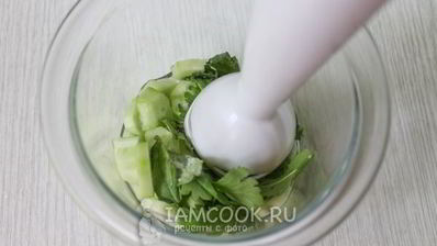 огуречно-мятный холодный суп