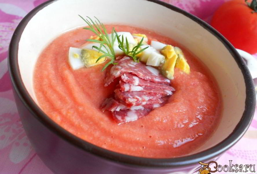 Сальморехо — испанский холодный суп-пюре