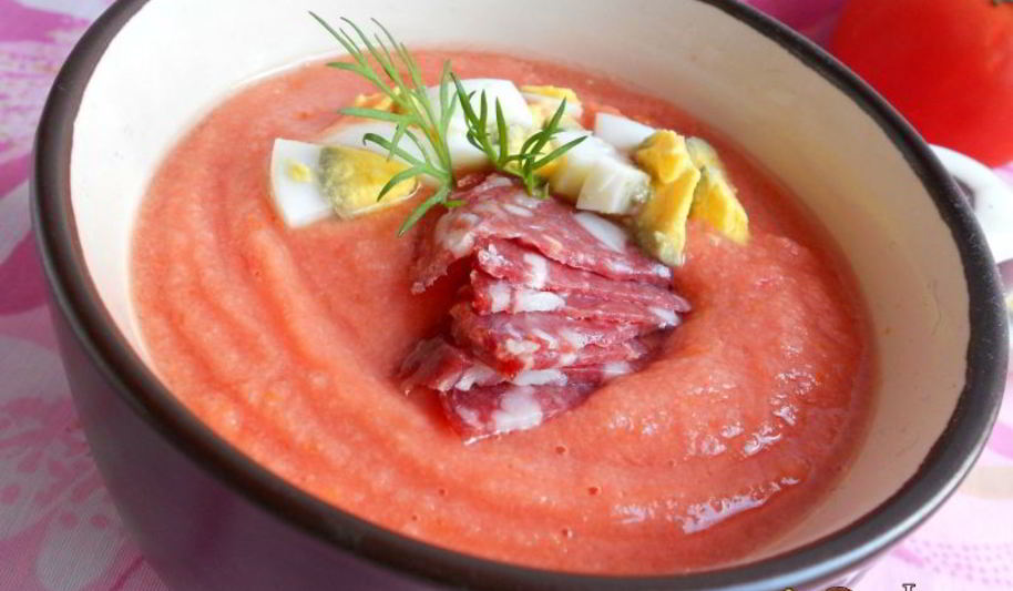 Рецепт сальмореха — испанского холодного супа-пюре