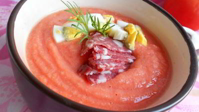 сальморехо — испанский холодный суп-пюре