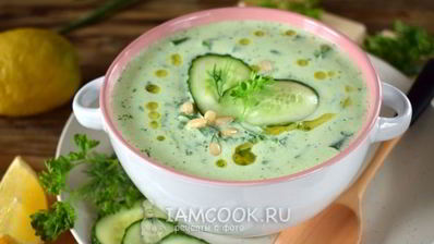 суп таратор на кефире