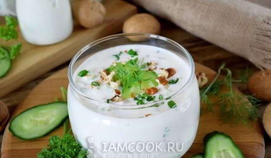 Рецепт супа таратор с йогуртом
