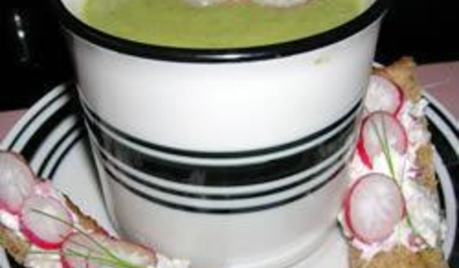 Рецепт крема-супа из ботвы редиски