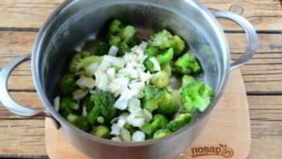 крем-суп из брокколи для детей