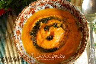 Крем-суп из моркови
