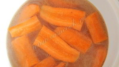 крем-суп из моркови