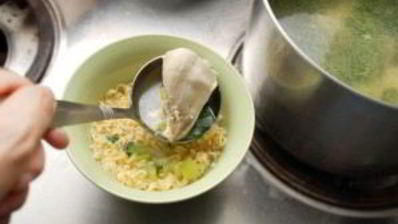 куриный суп с лапшой роллтон