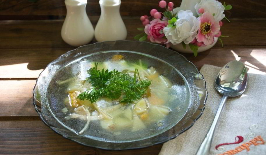 Рецепт куриного супа с лапшой