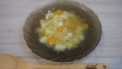 куриный суп с лапшой