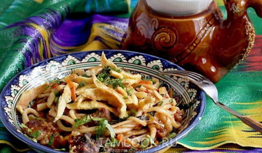 Рецепт каурмы лагман