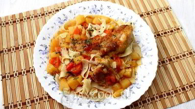 лагман из свинины