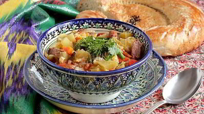 лагман по-узбекски