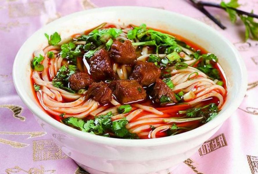 Лагман с говядиной и домашней лапшой