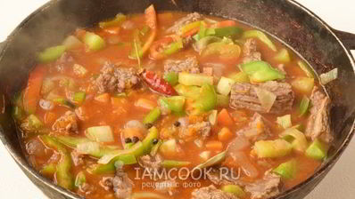 лагман с говядиной