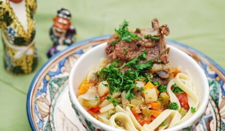 Рецепт вкусного лагмана с бараниной по-домашнему