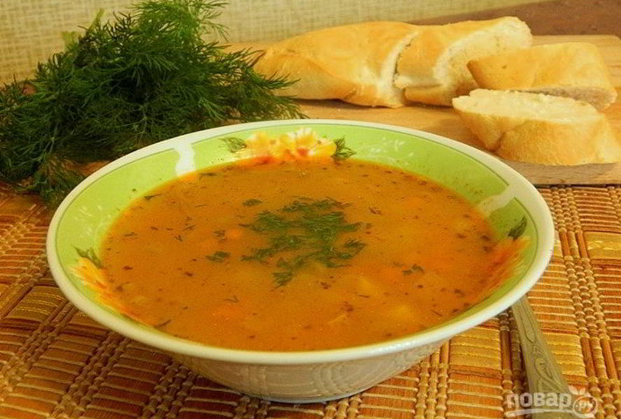 Легкий французский суп