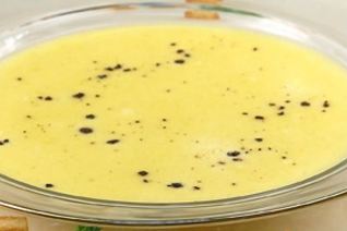 Луковый суп со сливками