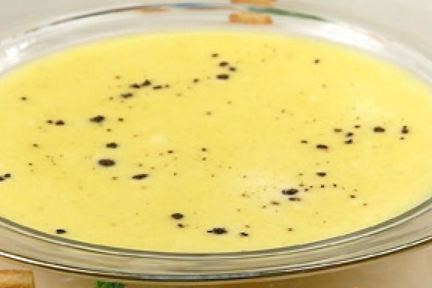 Луковый суп со сливками