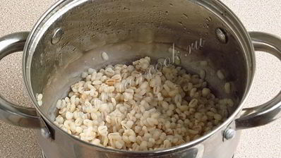 молочный суп с перловой крупой