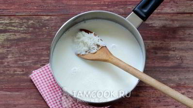 молочный суп с рисом