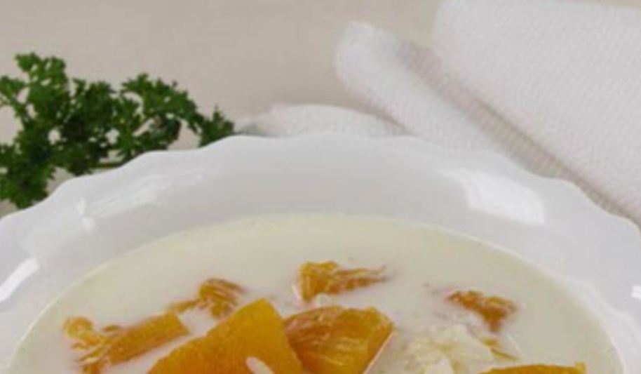 Рецепт молочного супа с тыквой