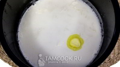 молочный суп в мультиварке