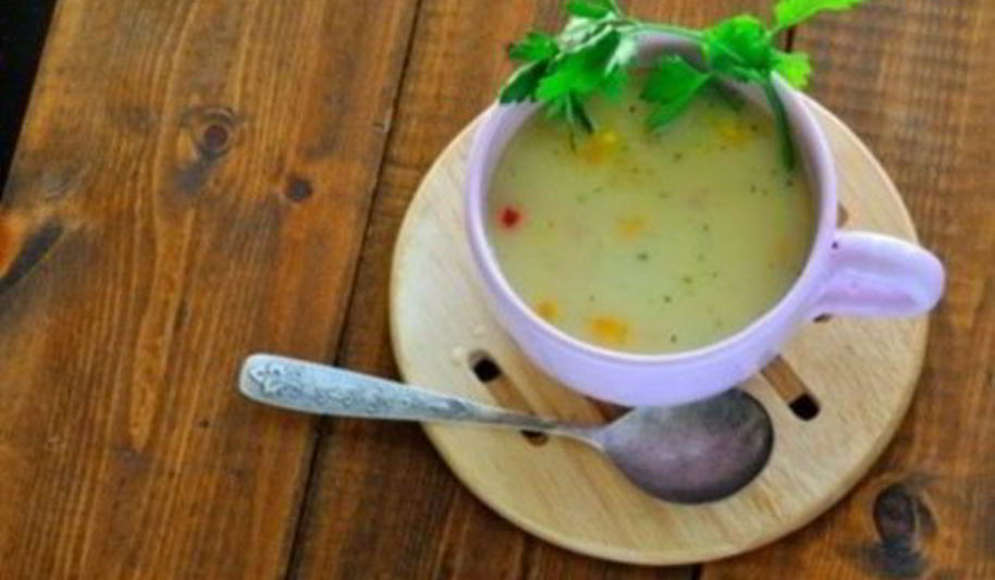 Рецепт супа молочного из трески с перцем и сельдереем