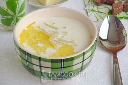 Суп молочный по-могилевски