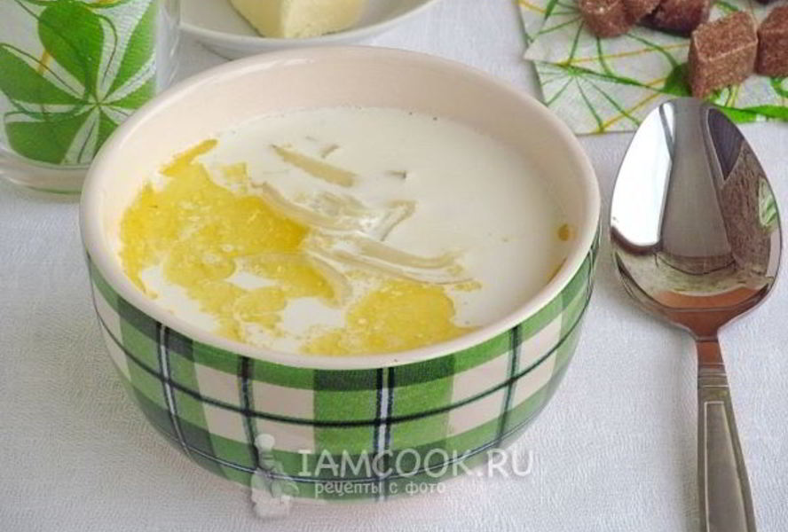 Суп молочный по-могилевски