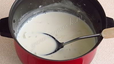 суп молочный по-могилевски