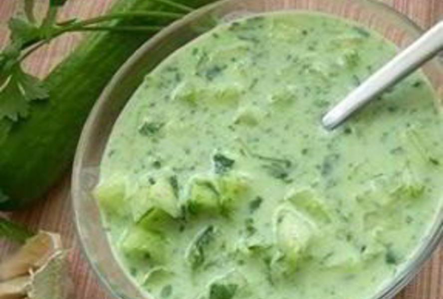 Огуречный суп с вином по-австрийски