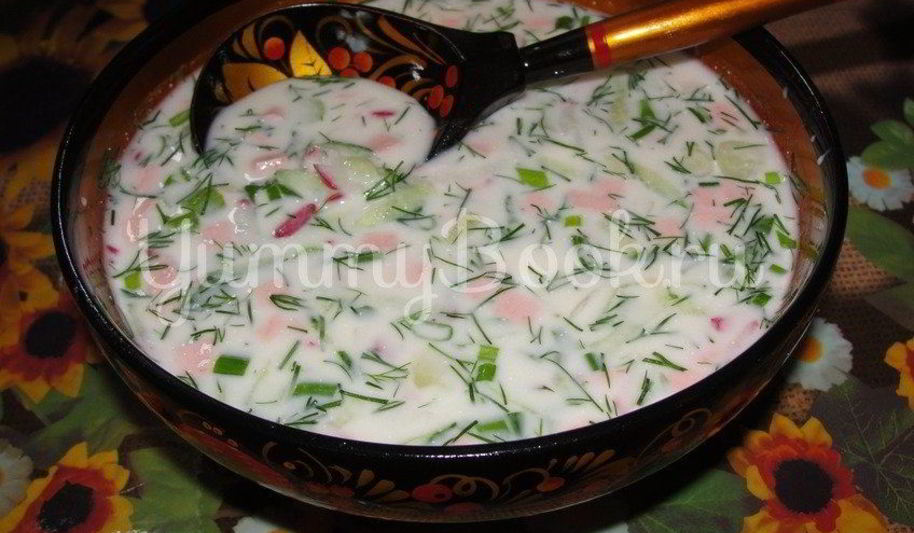 Рецепт окрошки без кваса