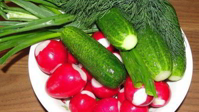 окрошка без кваса