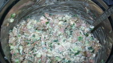 окрошка богатая