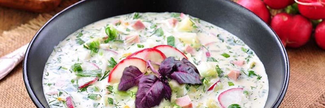 Окрошка классическая на минералке