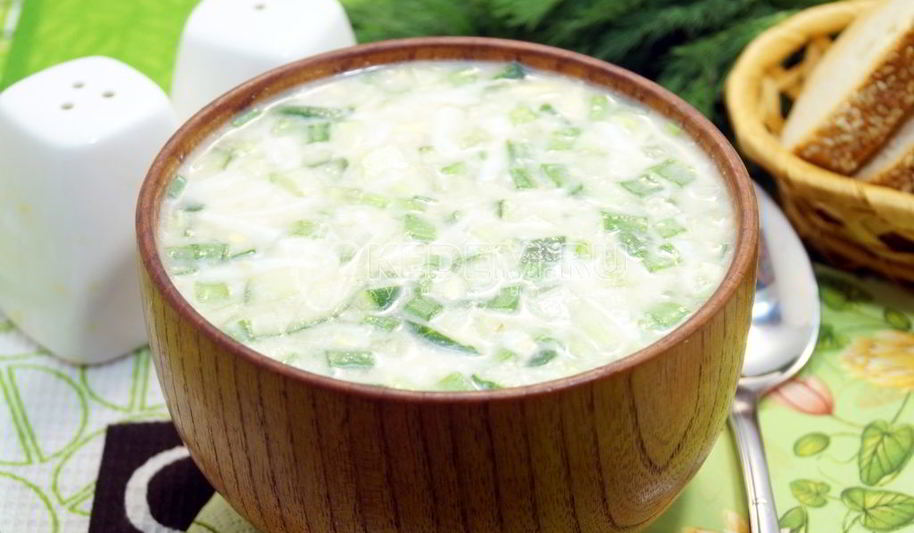 Рецепт окрошки крестьянка