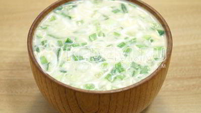 окрошка крестьянка