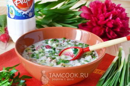 Окрошка на айране