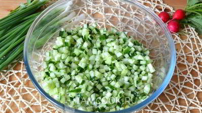 окрошка на айране