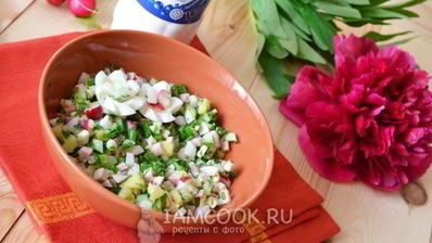 окрошка на айране