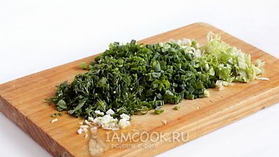 окрошка на кефире с копченой курицей без картошки