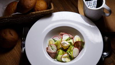 окрошка на квасе