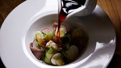 окрошка на квасе