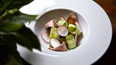 окрошка на квасе