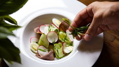 окрошка на квасе