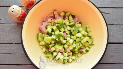 окрошка на майонезе и воде