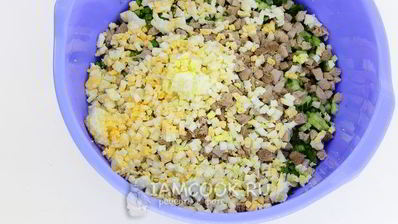 окрошка на майонезе