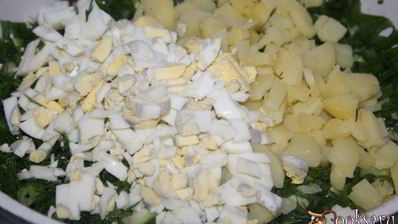 окрошка на мацони и айране