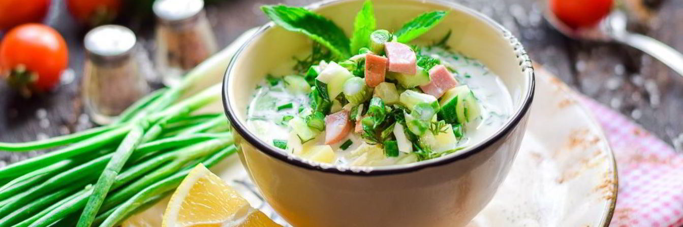 Окрошка на минералке