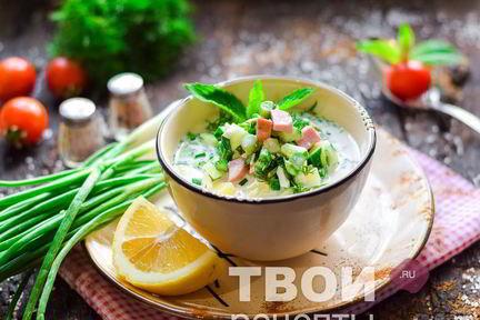 Окрошка на минералке